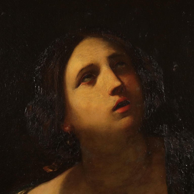 Guido Reni Copy of Guido Reni''s Lucretia, Painting Oil on Canvas