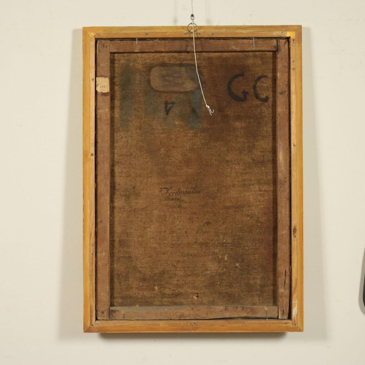 Ferdinando Porta Oil On Canvas Mid '700. Rest During The Flight Into Egypt 5