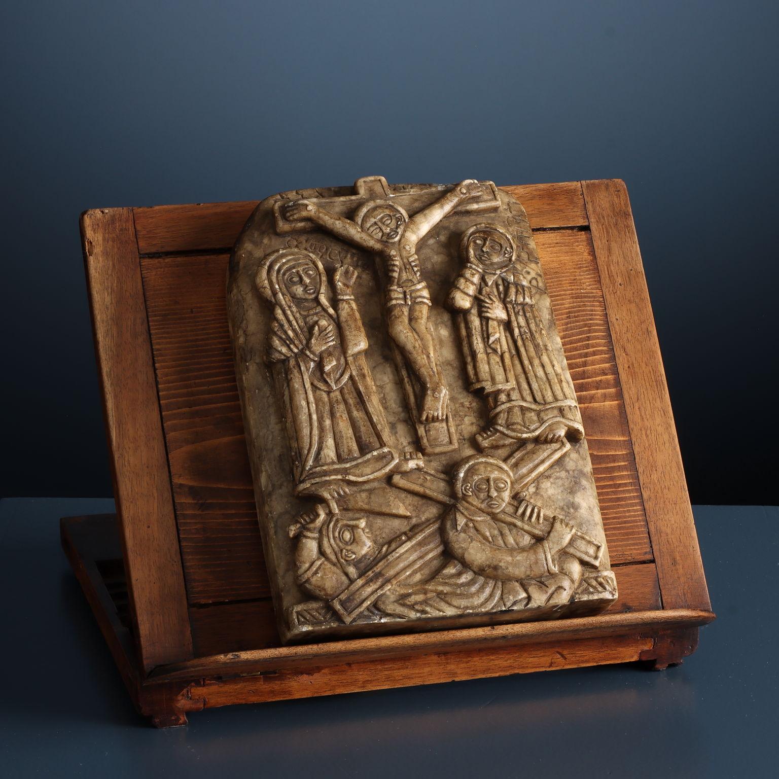 Christian Orthodox Alabaster Icon (Ethiopia) First half of 20th century - Art by Unknown