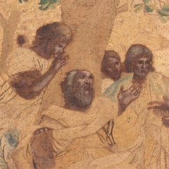 The Academy of Plato, Wandteppich