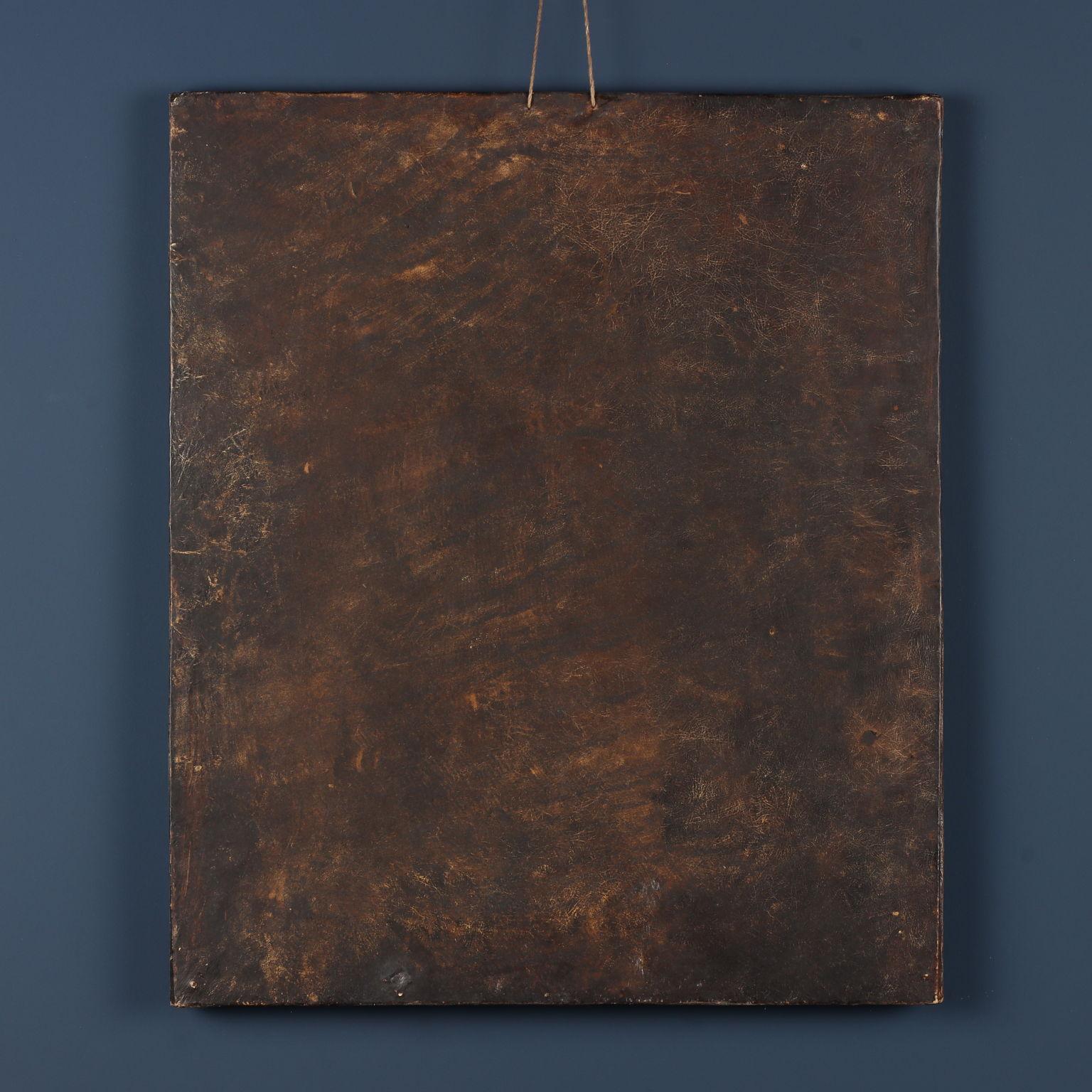 Christian Orthodox icon on panel (Ethiopia) First Half of 20th Century For Sale 7