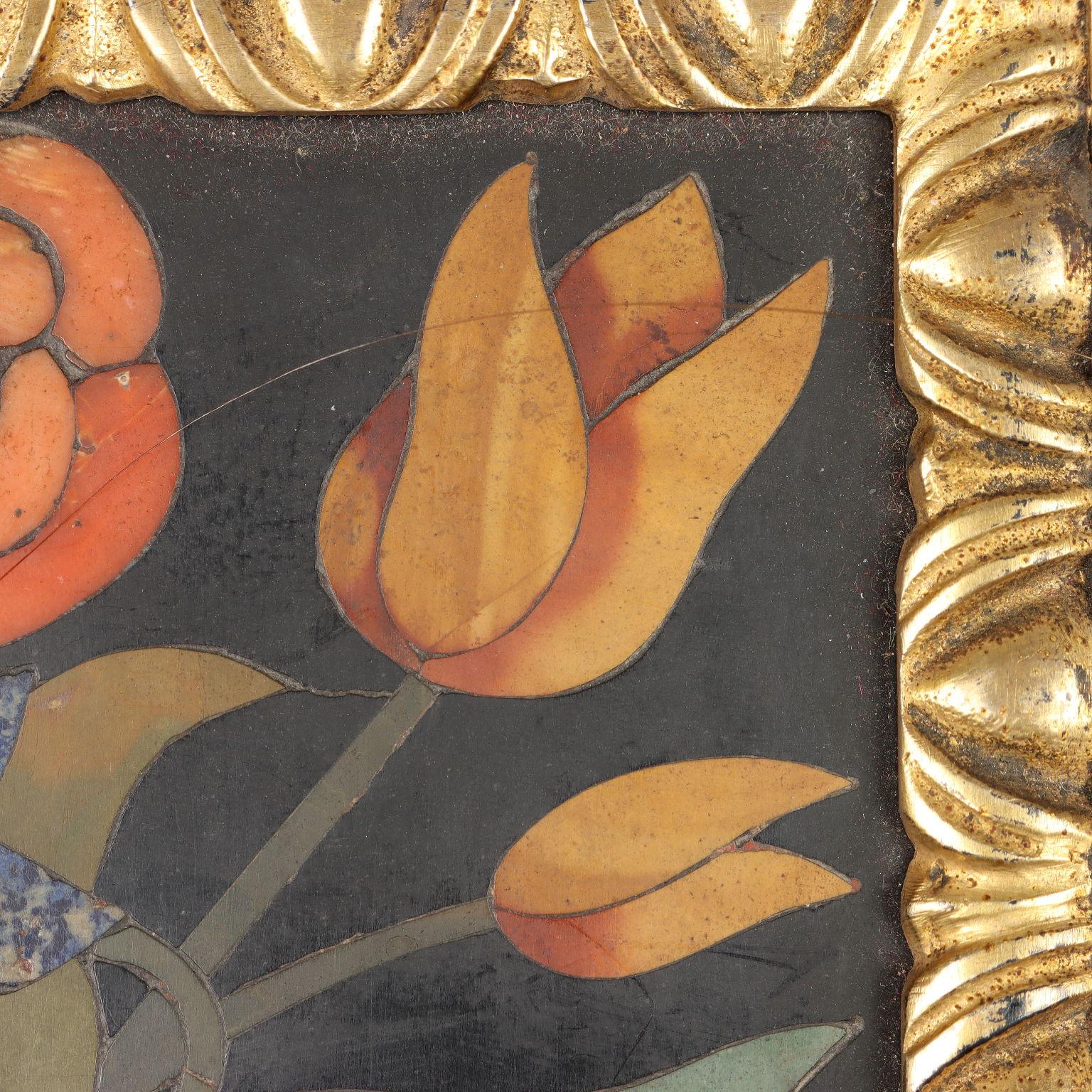 Pair of Florentine commesso tiles Florence, first half 17th century For Sale 4