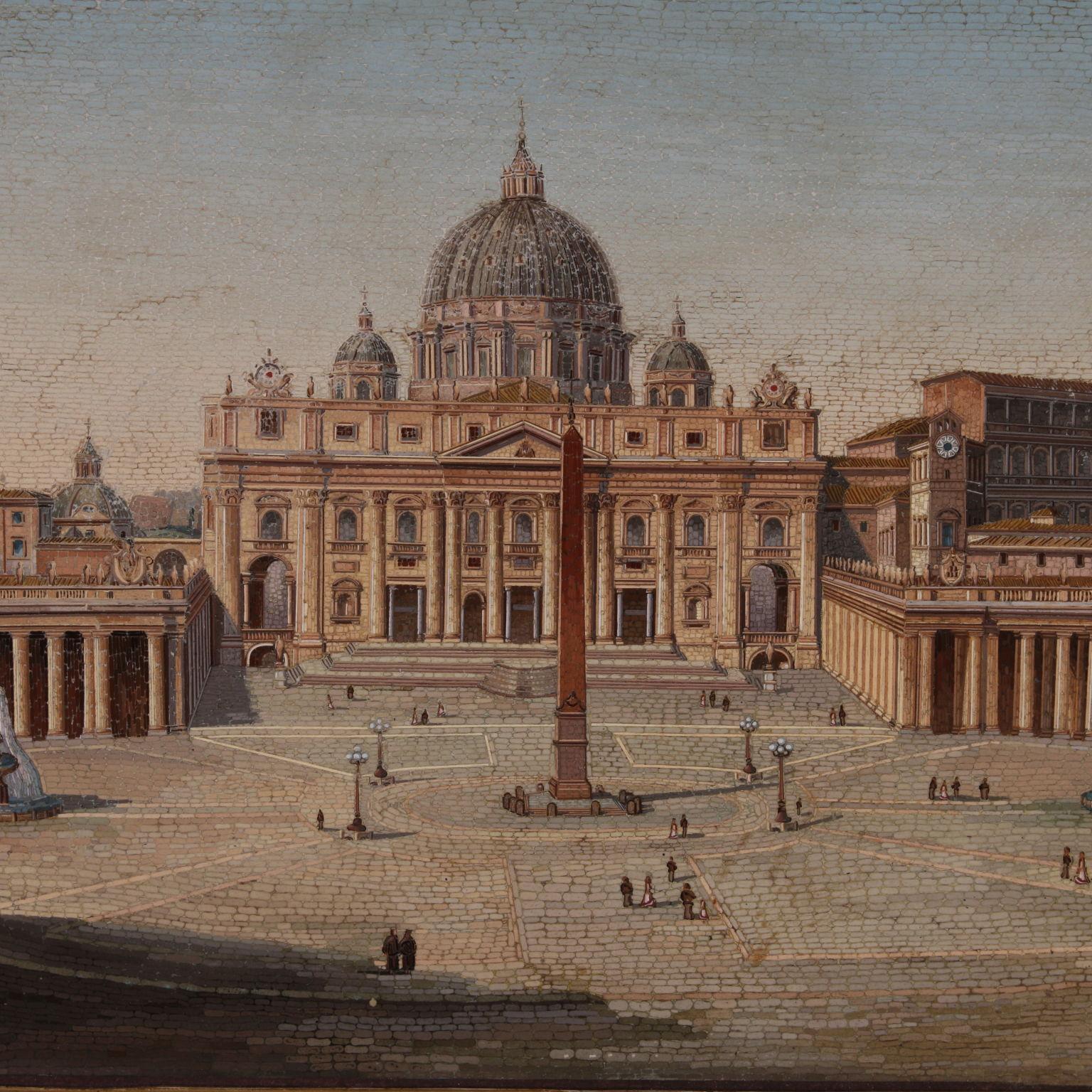 View of San Pietro (square), 1880 - Other Art Style Art by Unknown