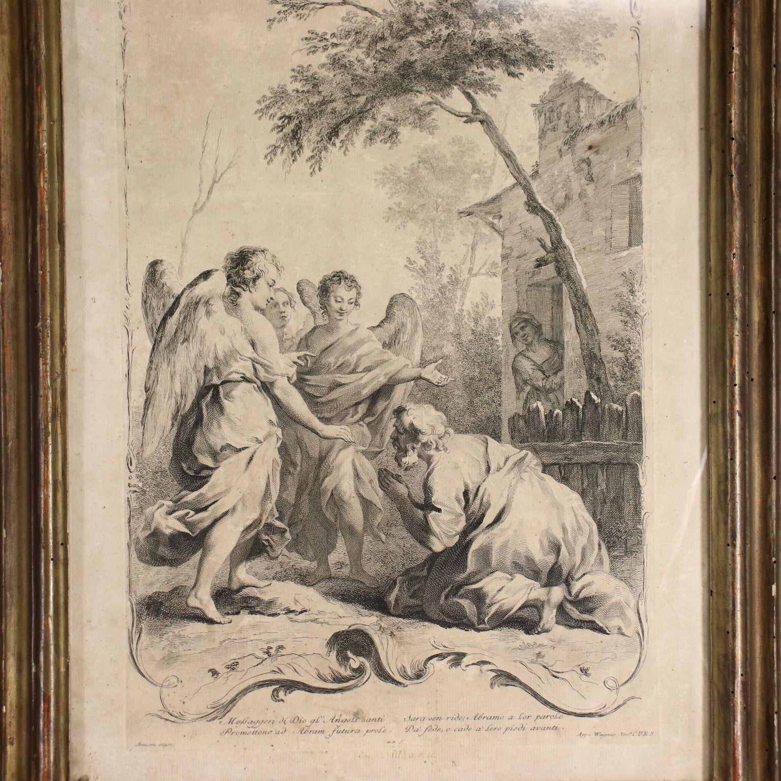 Ten Engravings by Joseph Wagner, 1700s - Other Art Style Art by Unknown