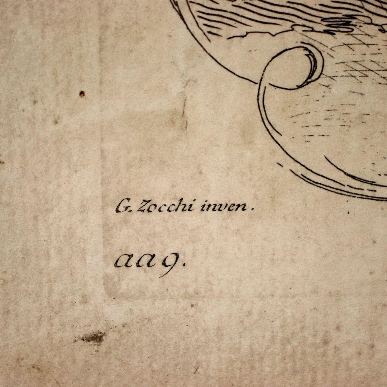 Ten Engravings by Joseph Wagner, 1700s 12