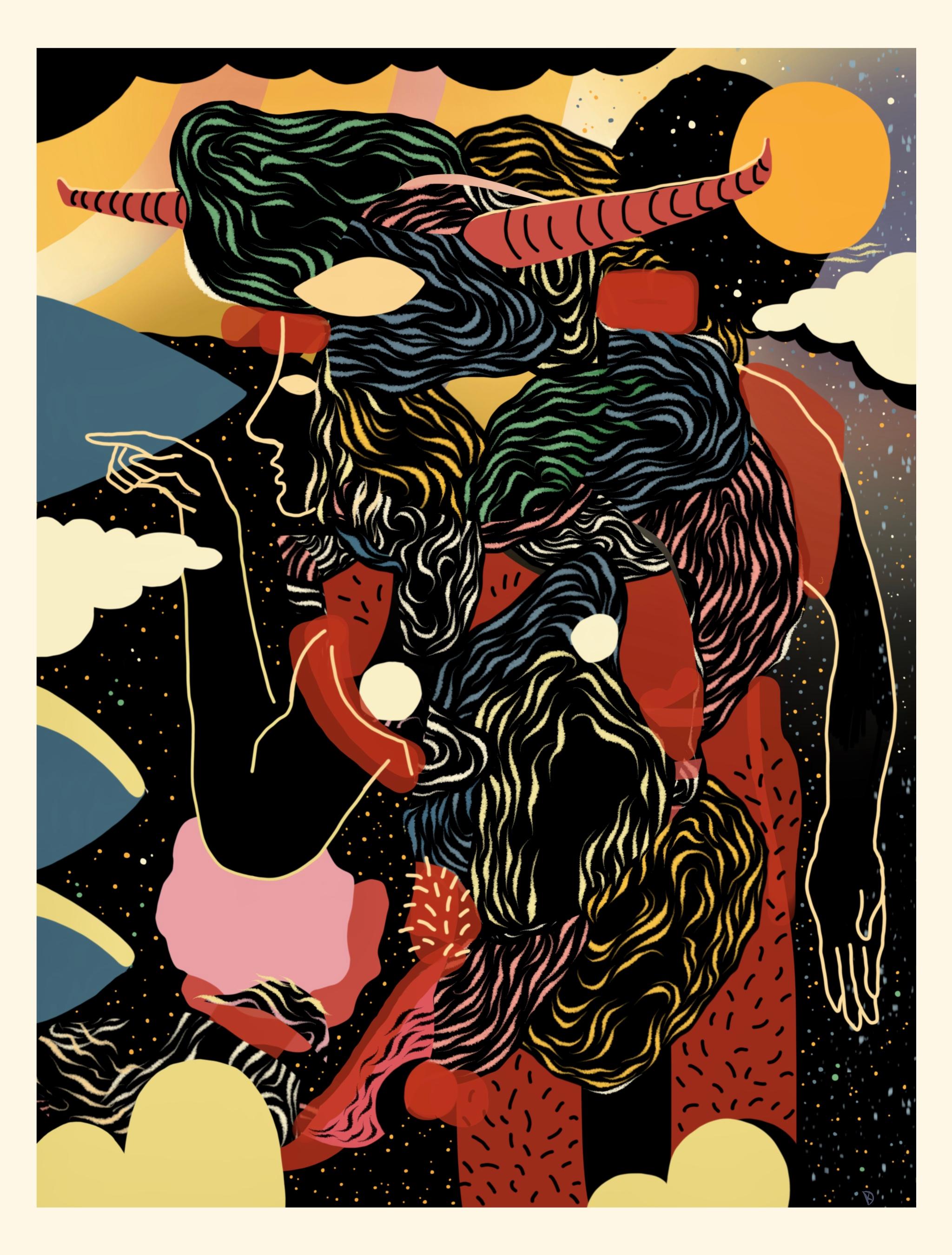 Unbenannt – Print von Ravic