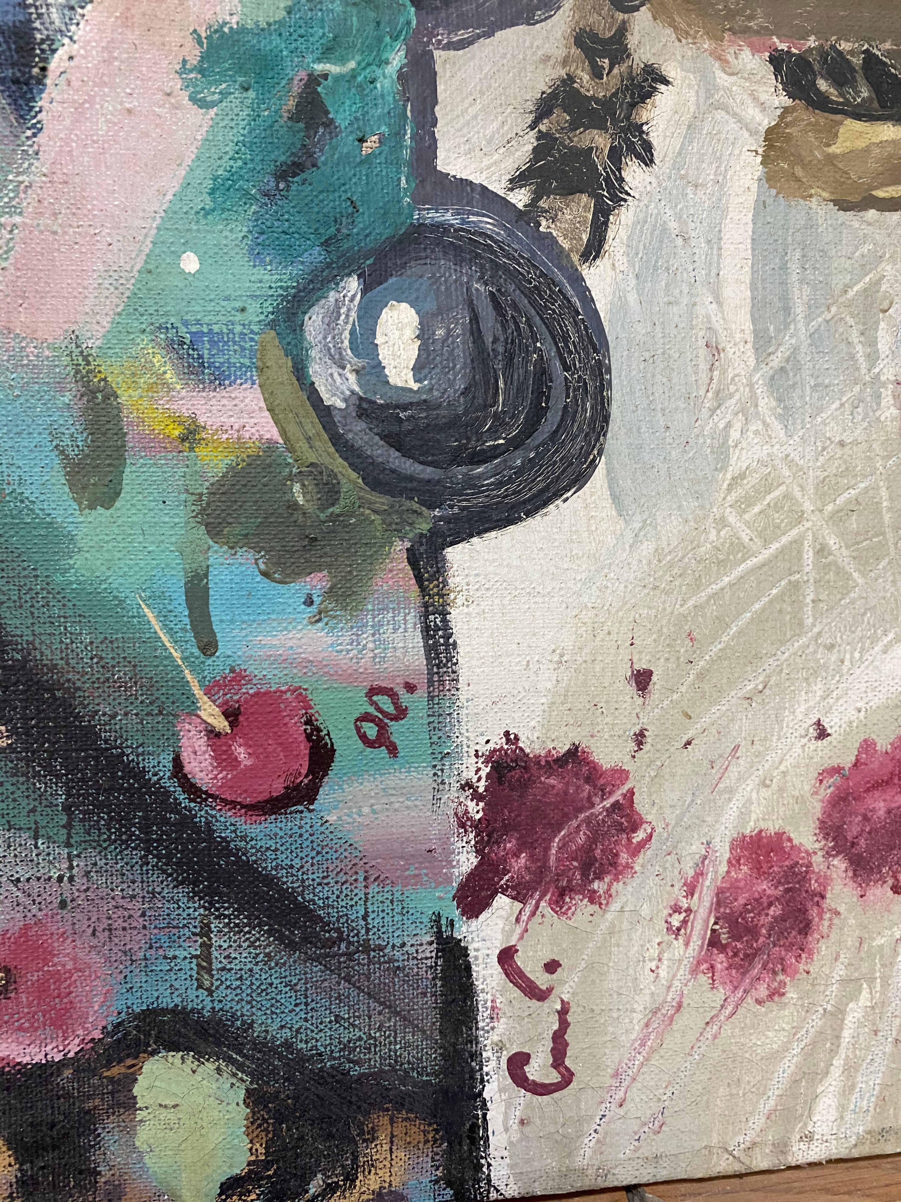 Cosaco que perdió la cabeza, Kiev - Painting Abstracto de Slyusar Vyacheslav Vyacheslavovich