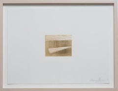 Gold Abstract Drawings and Watercolors