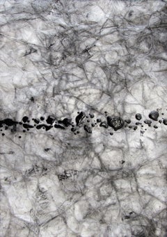 Senza titolo 02 - Contemporaneo, Astratto, Grigio, Organico, Piccolo, Disegno