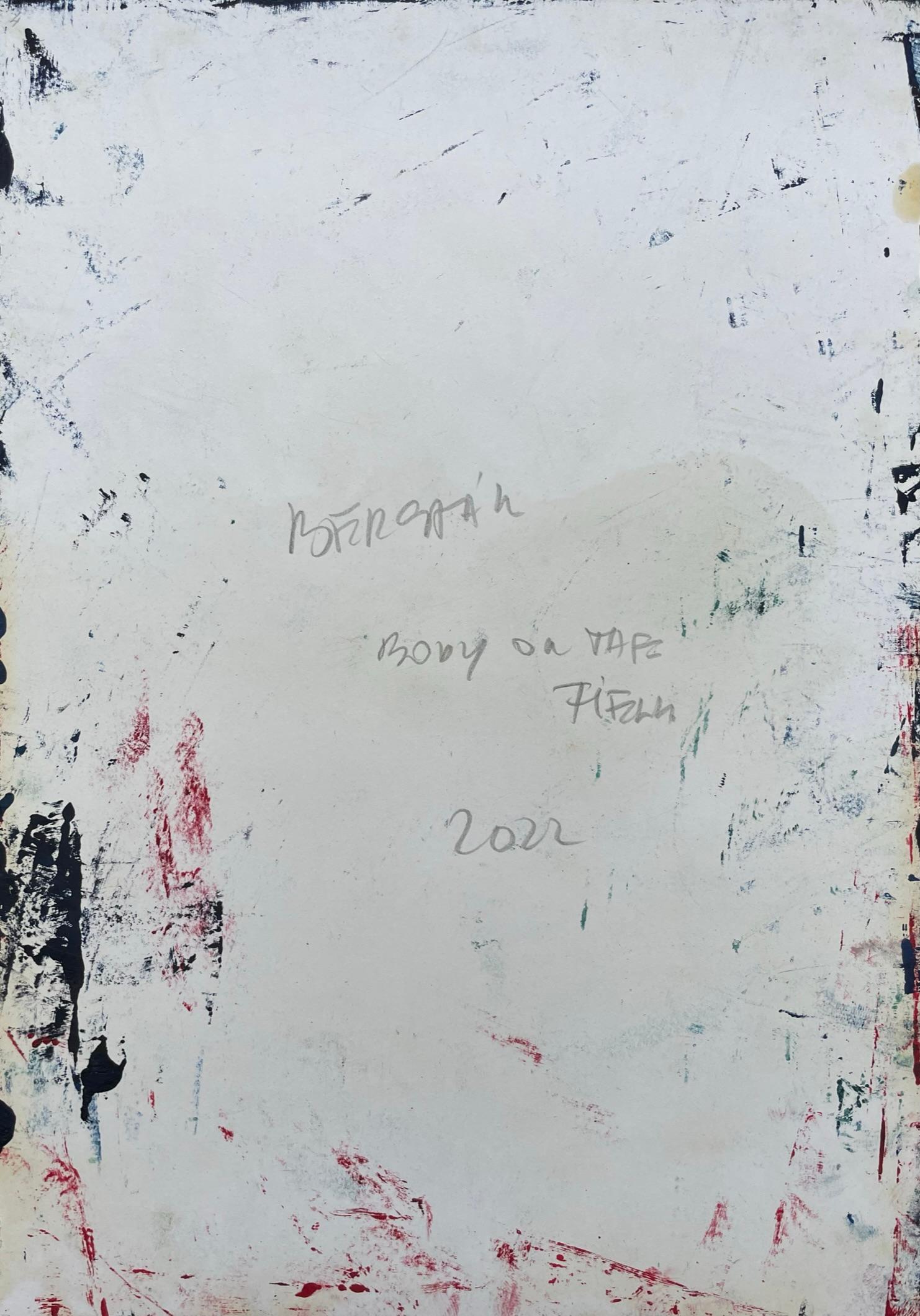 Resti (Corpo in campo 4), 2022
olio su carta
16 17/32 h x 11 13/16 l in.
42 H. x 30 L. cm

Zsolt Berszán incarna nelle sue opere la dissoluzione del corpo umano attraverso il prisma del frammento, del corpo a pezzi e della carcassa scheletrica. È