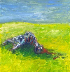 Remains (Body in the Field 9)  21. Jahrhundert, Grn, Blau, Zeitgenssisch