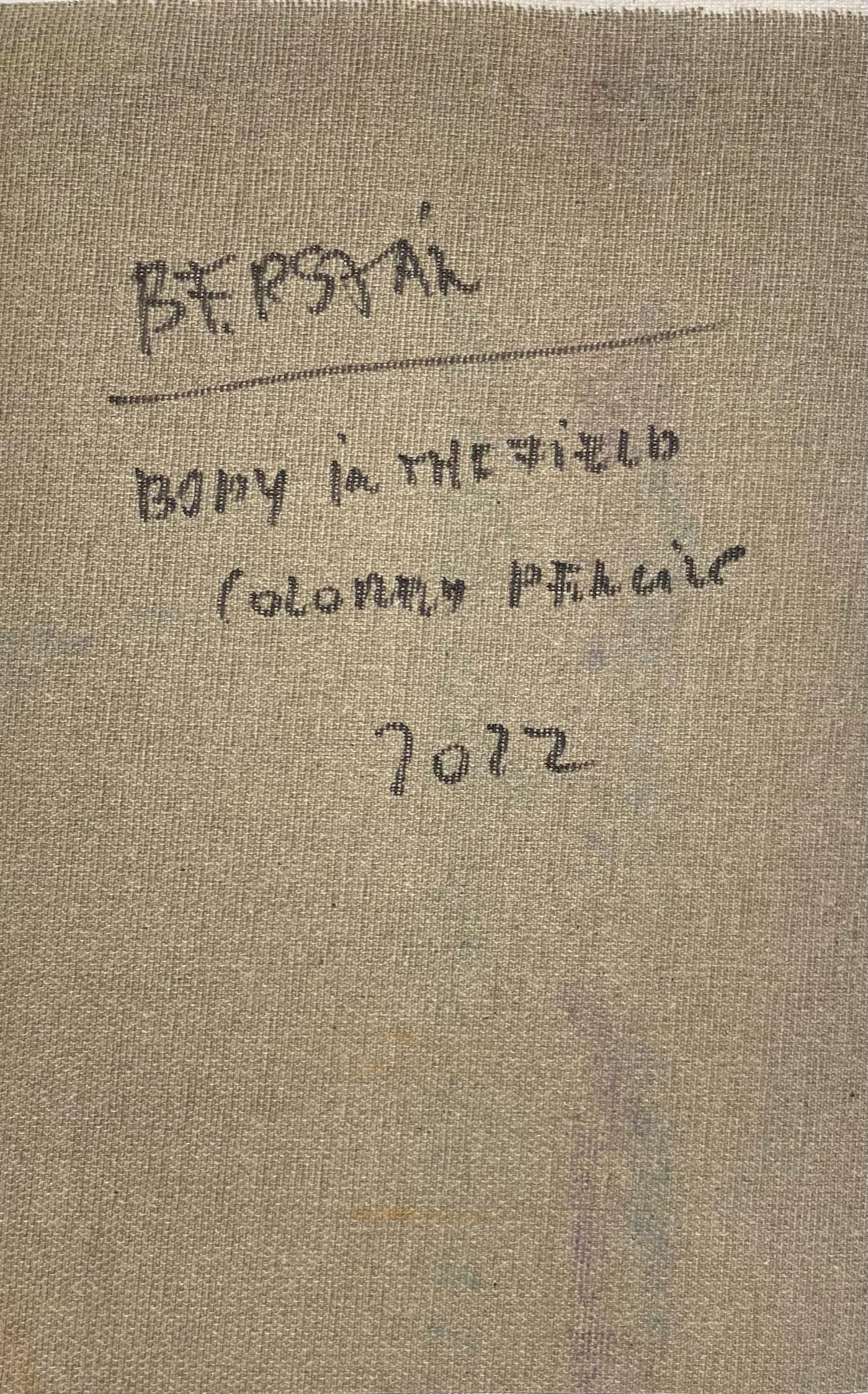 Body in the Field #1, 2022
coloured pencils on canvas

25 H x 16 W cm

Signed on reverse

Zsolt Berszán embodies in his works the dissolution of the human body through the prism of the fragment, the body in pieces, and the skeletal carcass. It is