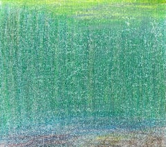 Cuerpo en el campo nº 6 - Verde, Lienzo, Paisaje, Siglo XXI