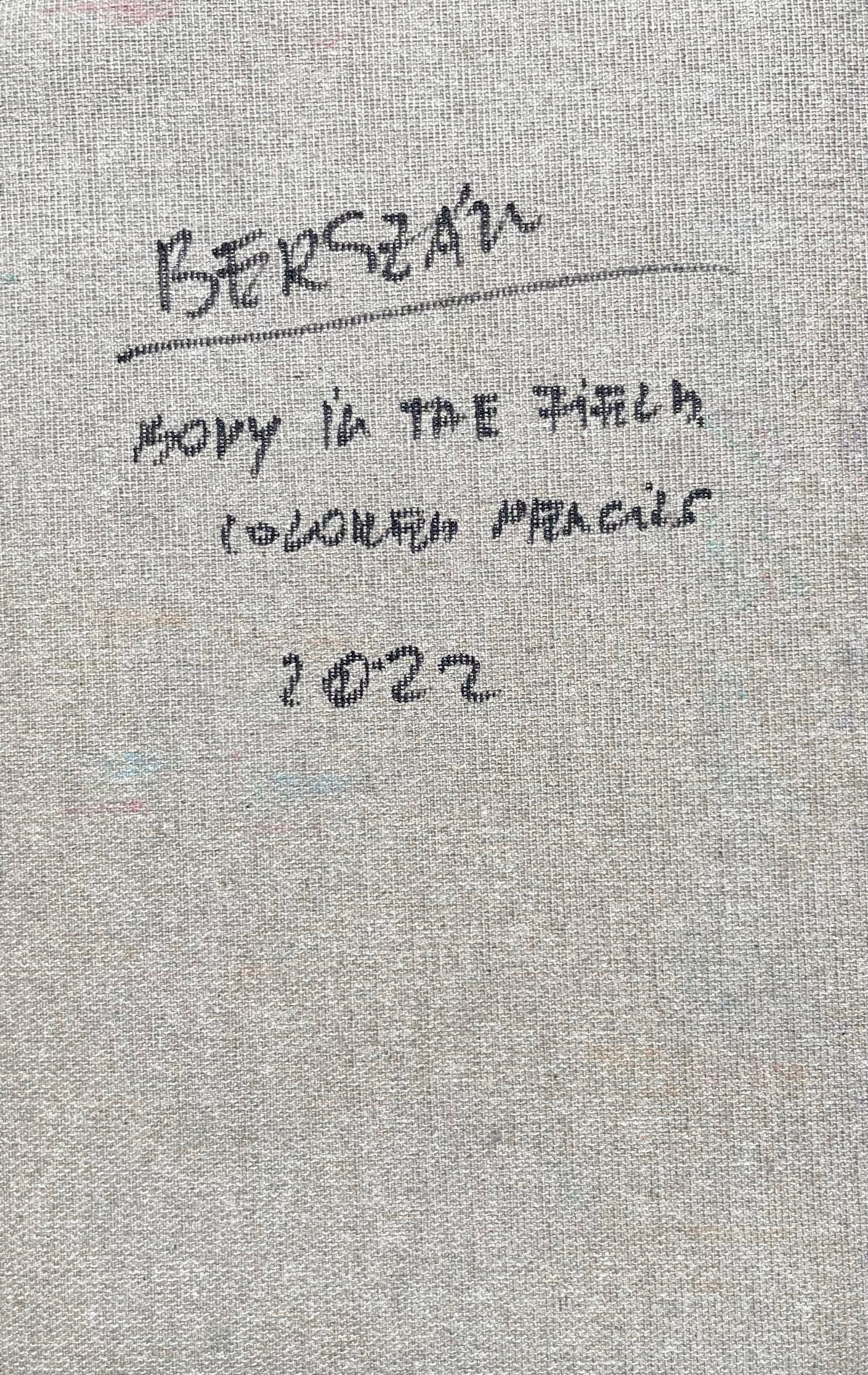 Leiche auf dem Feld #9, 2022
Buntstifte auf Leinwand

25 H x 16 B cm

Signiert auf der Rückseite

Zsolt Berszán verkörpert in seinen Werken die Auflösung des menschlichen Körpers durch das Prisma des Fragments, des zerteilten Körpers und des