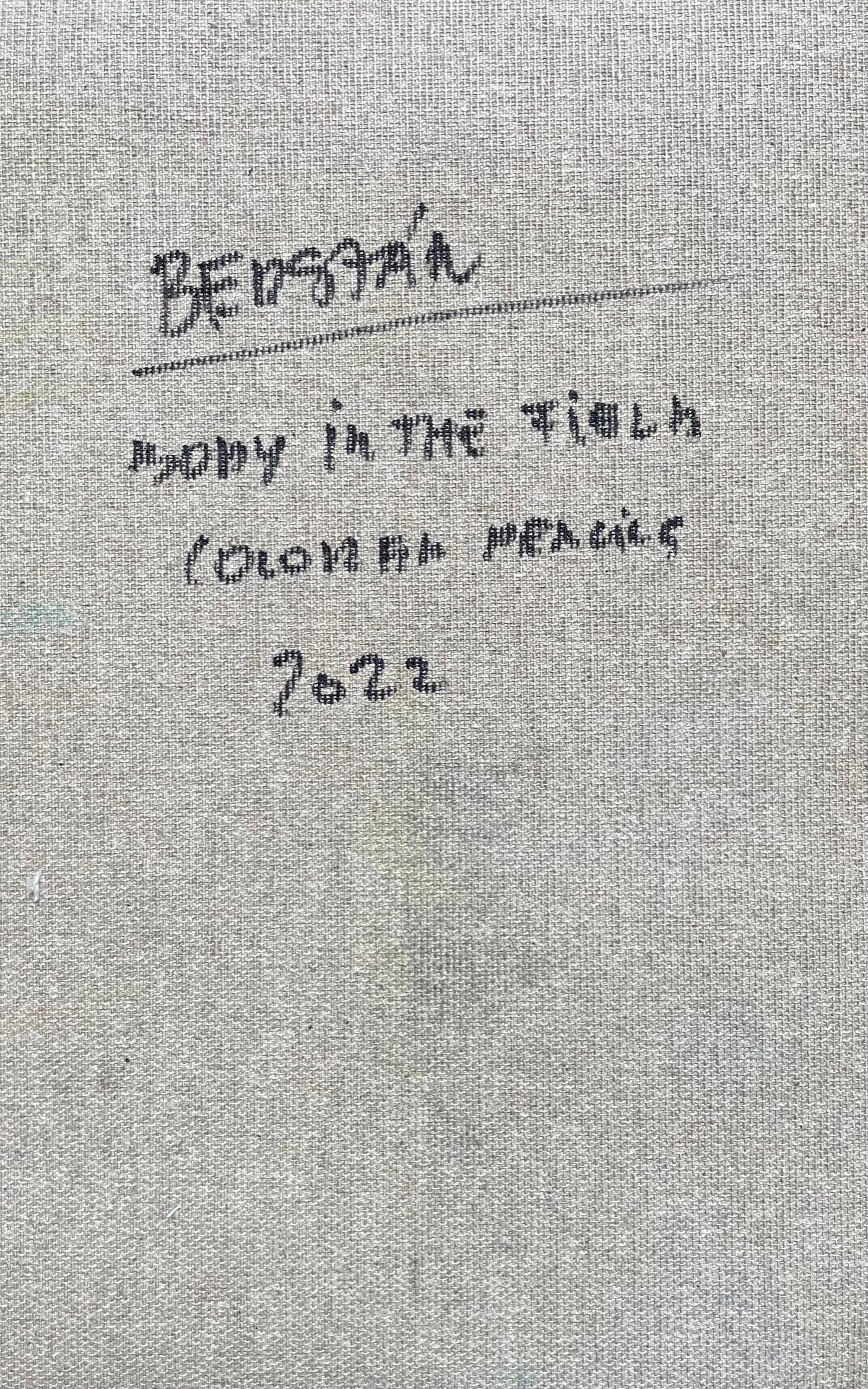 Leiche auf dem Feld #11, 2022
Buntstifte auf Leinwand

25 H x 16 B cm

Signiert auf der Rückseite

Zsolt Berszán verkörpert in seinen Werken die Auflösung des menschlichen Körpers durch das Prisma des Fragments, des zerteilten Körpers und des