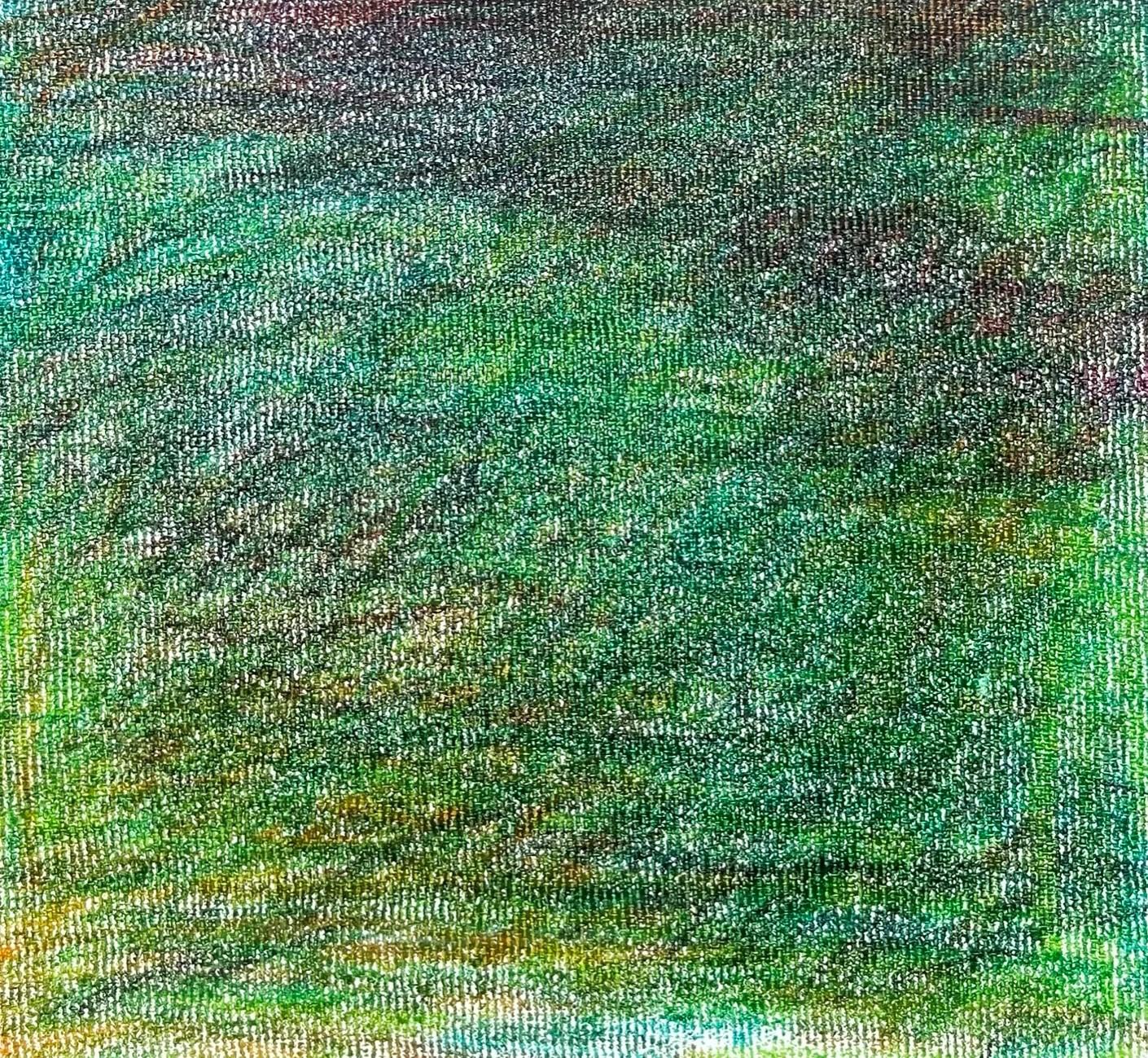 Body in the Field #14 – Zeitgenössisch, grün, rot, blau, 21. Jahrhundert (Expressionismus), Art, von Zsolt Berszán