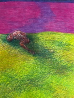 Untitled_Remains. The Dead Body on the Field