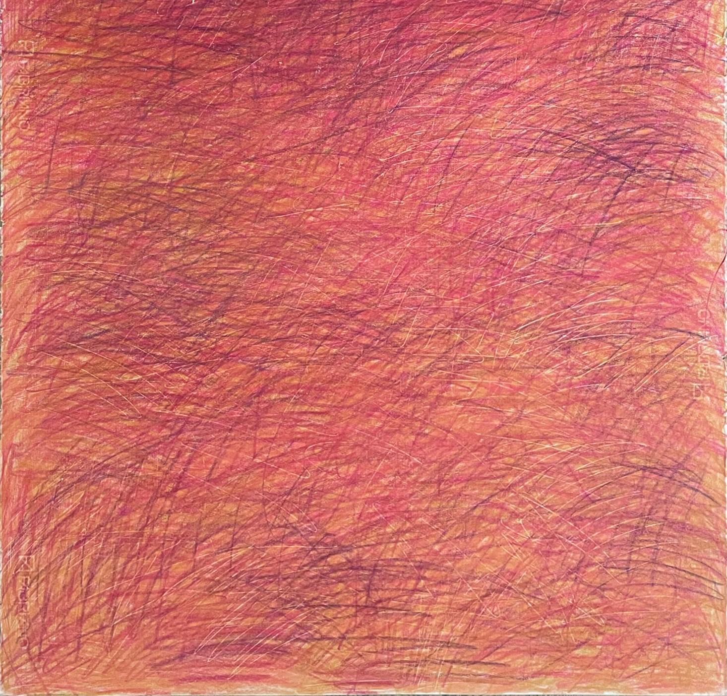 Sin título_Restos corporales en el campo - Rojo, Contemporáneo, Siglo XXI, Paisaje - Art Neoexpresionista de Zsolt Berszán