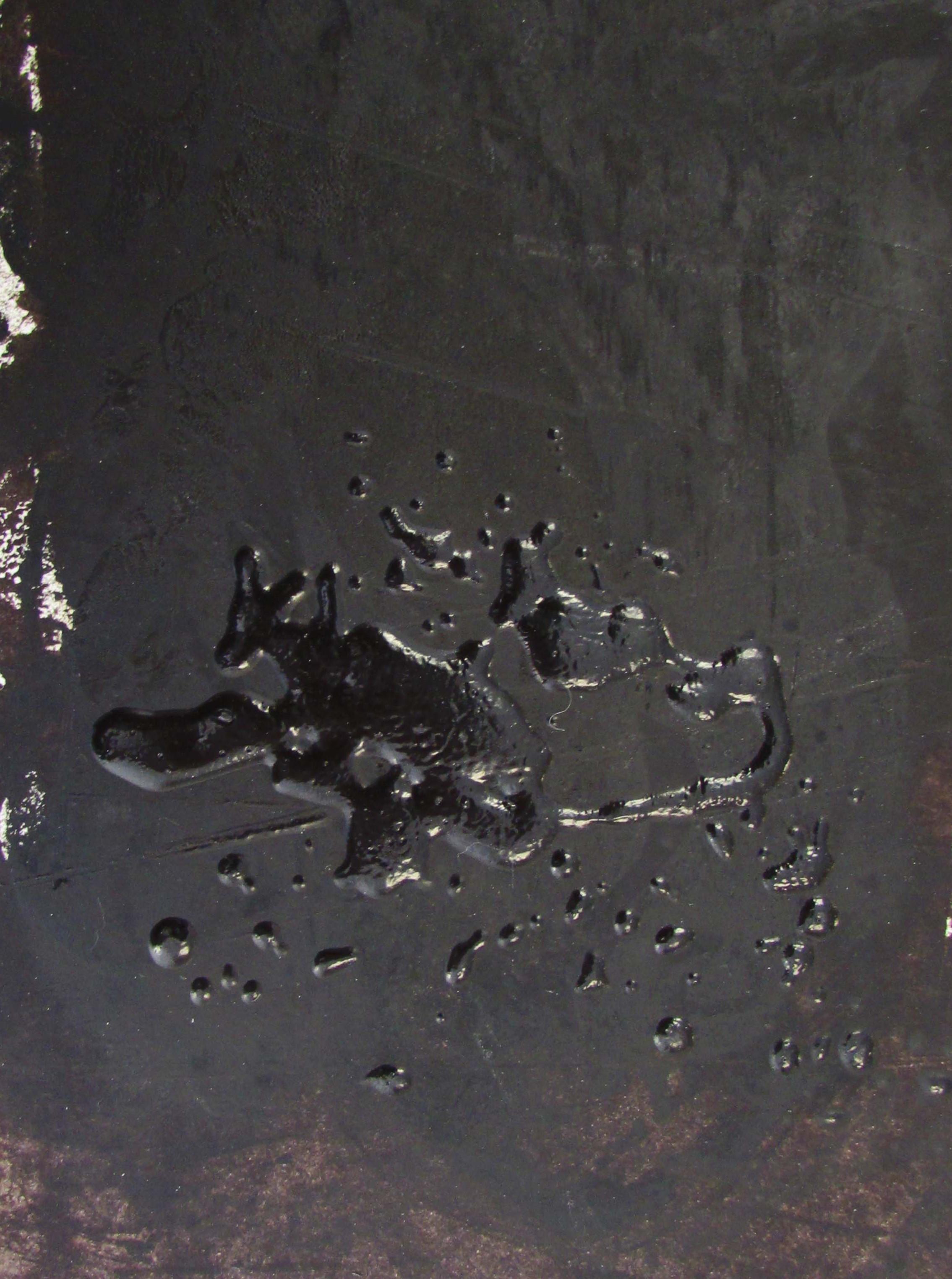 Sin título 04 - Contemporáneo, Abstracto, Negro, Orgánico, Pequeño, Dibujo - Art de Zsolt Berszán