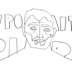 Self Portrait as an Explorer - 21st Century, Nude, Drawing, Male, Figurative Art