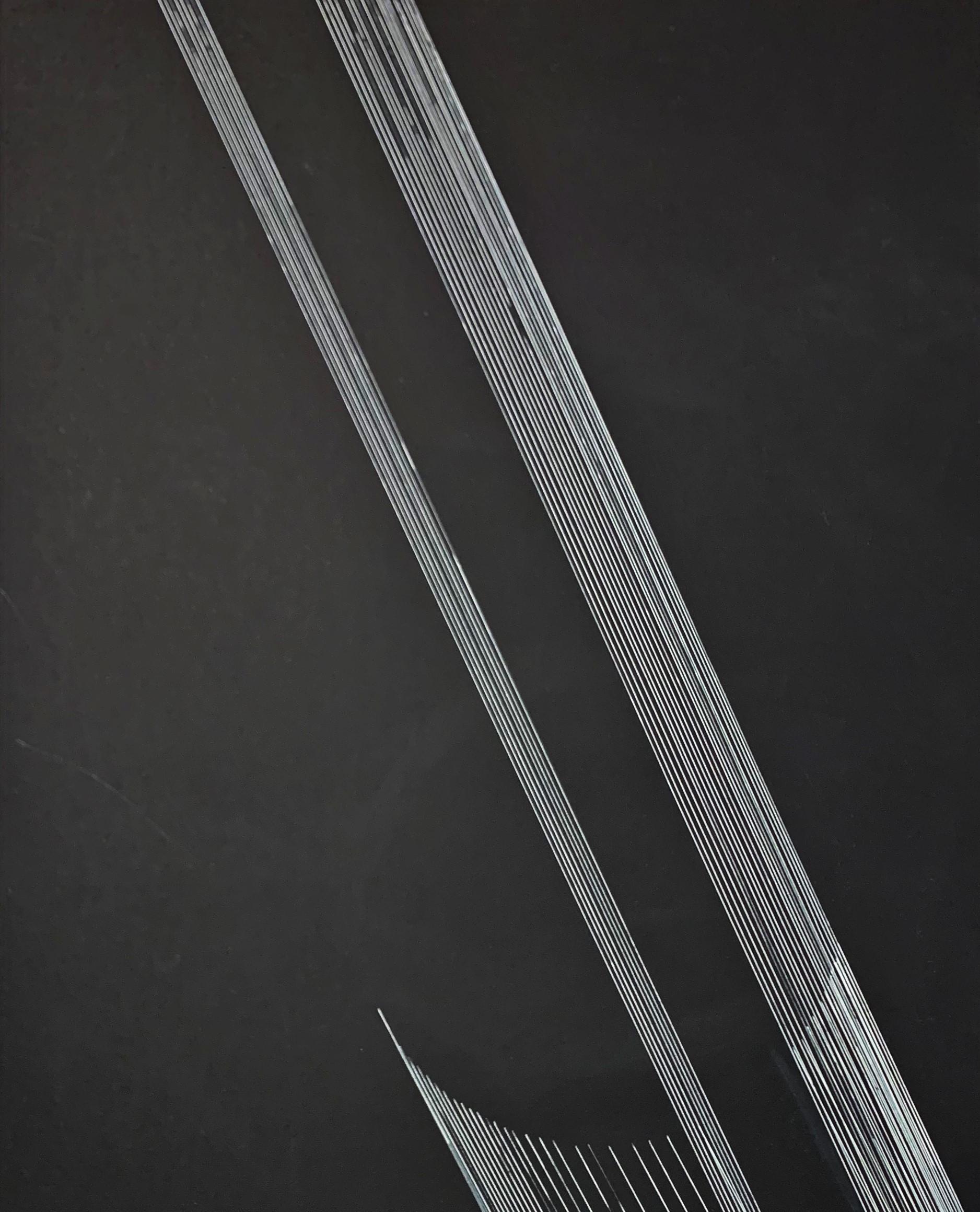 G_19 - 21° secolo, Disegno, Contemporaneo, Nero, Bianco, Minimalista, Astratto - Art di Alina Aldea