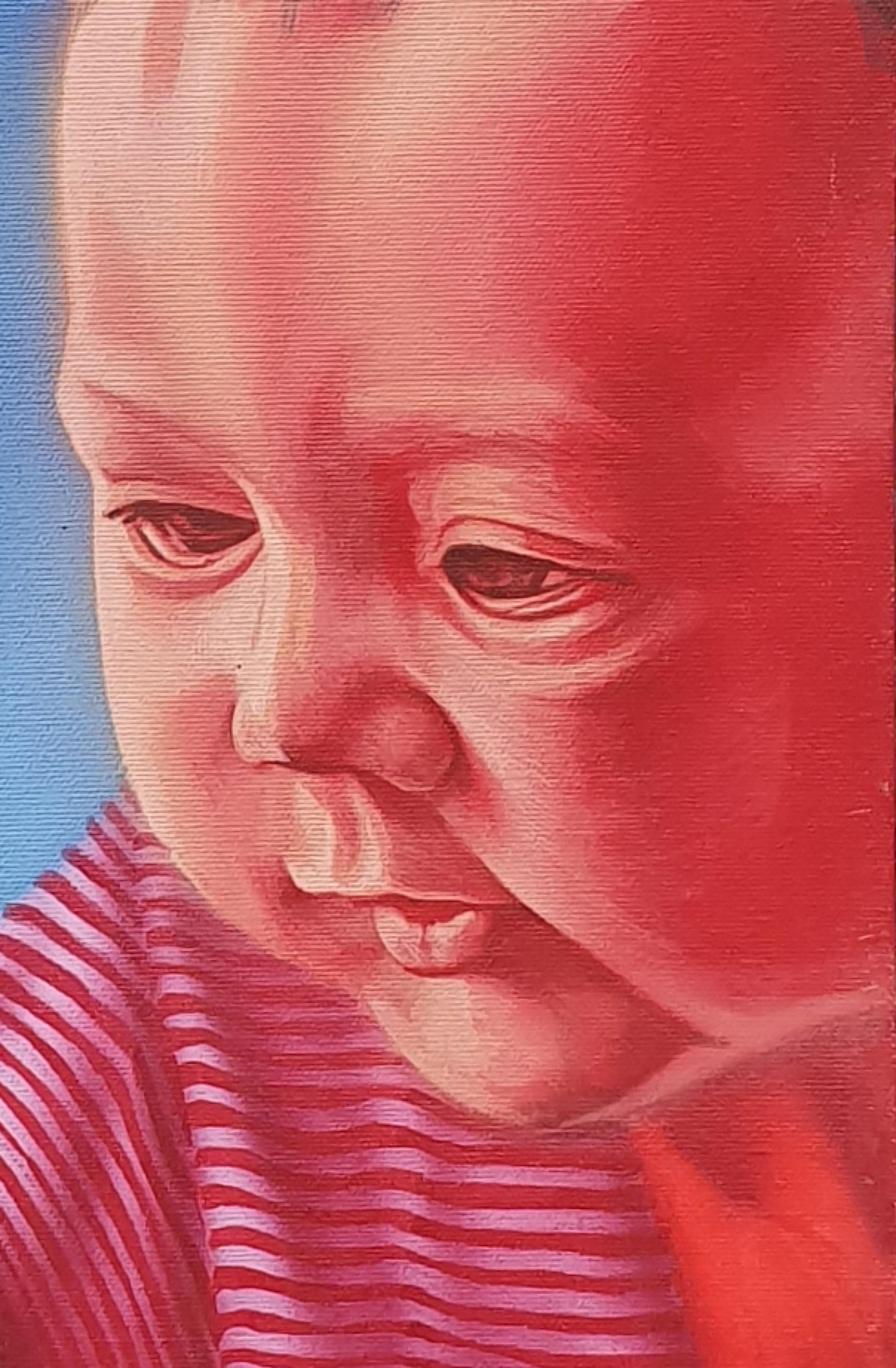 Niño, 2007
Acrílico sobre lienzo (firmado en el reverso)
39 3/8 Al x 6 11/16 An pulg.
100 A x 17 An cm


