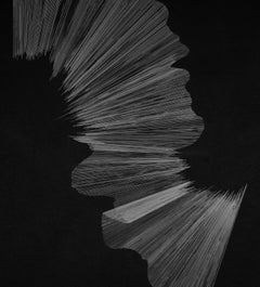 G_45 - 21st Century, Drawing, Minimalist, Black, White, Abstract Art