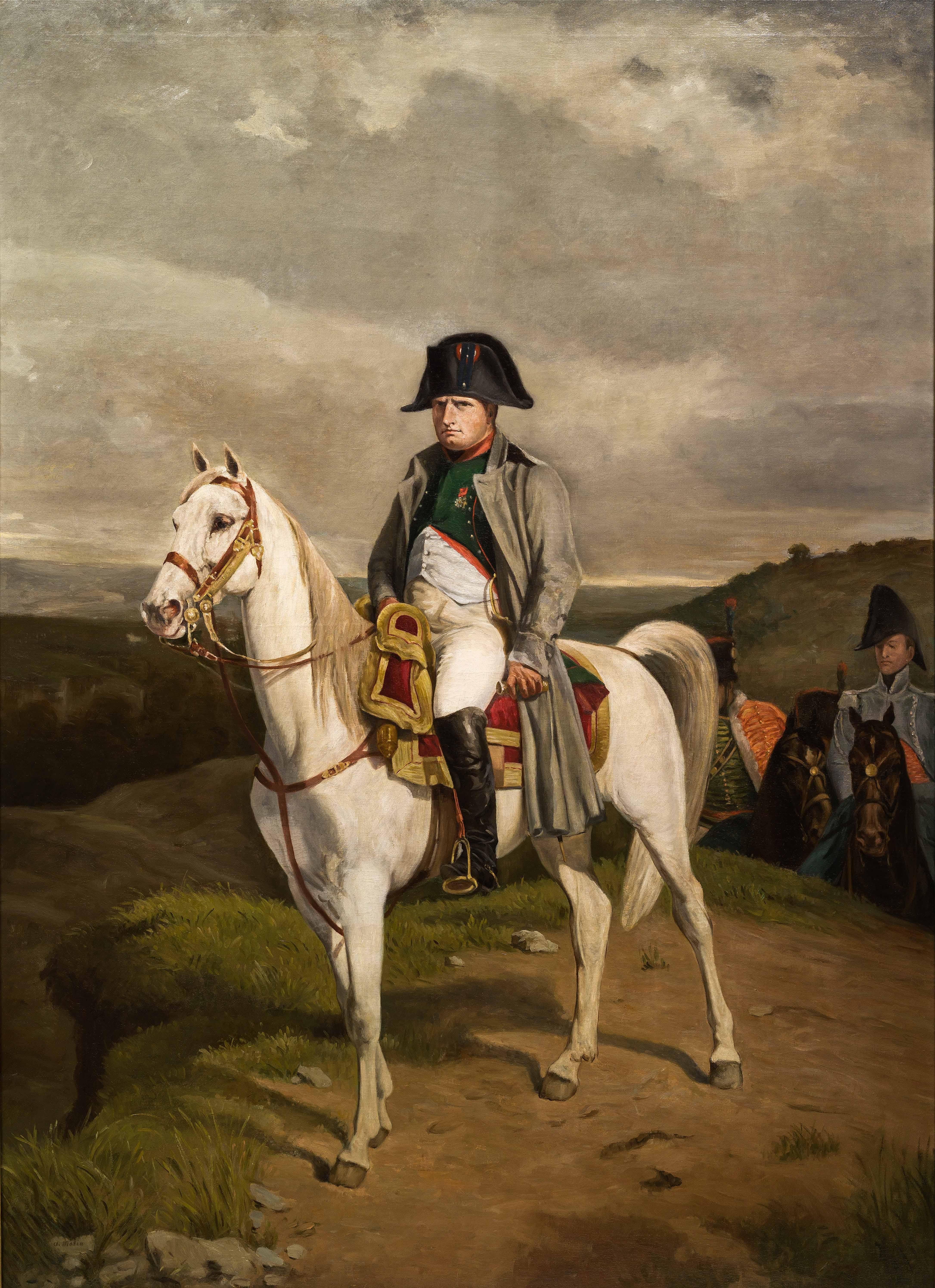 Lempereur Napolon 1er - Painting de Charles Morin