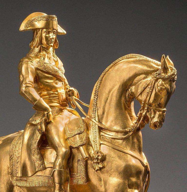 Le Général Bonaparte, Campagne d'Egypte, 1798 - Sculpture by Antoine-Louis Barye 