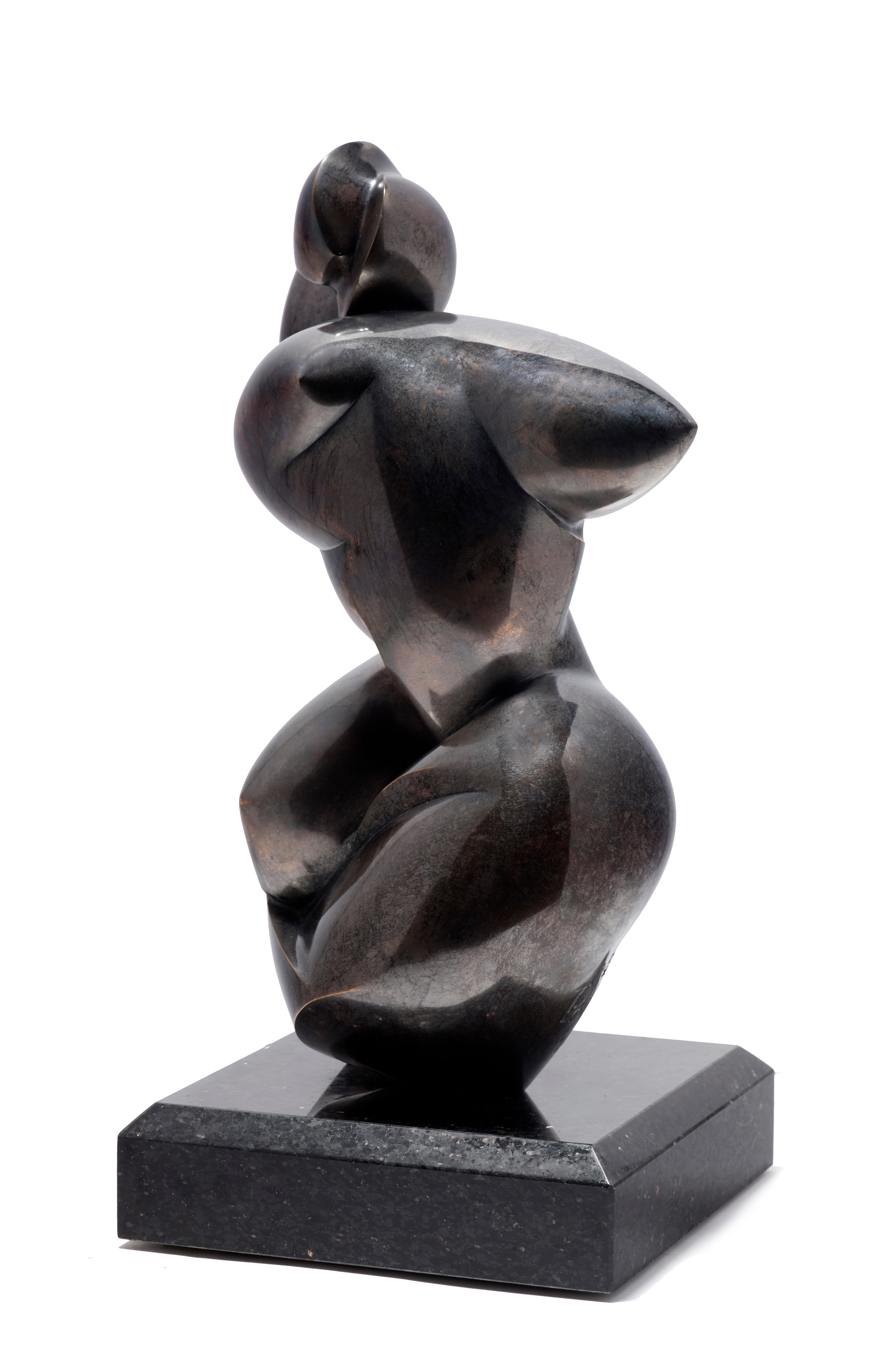 Naomiblique - Sculpture by Dominique Polles 