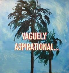 "Soñar en California..." (Vagamente Aspiracional) enmarcado