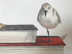 "Shore House" watercolor on paper, 30"x22", signed on reverse