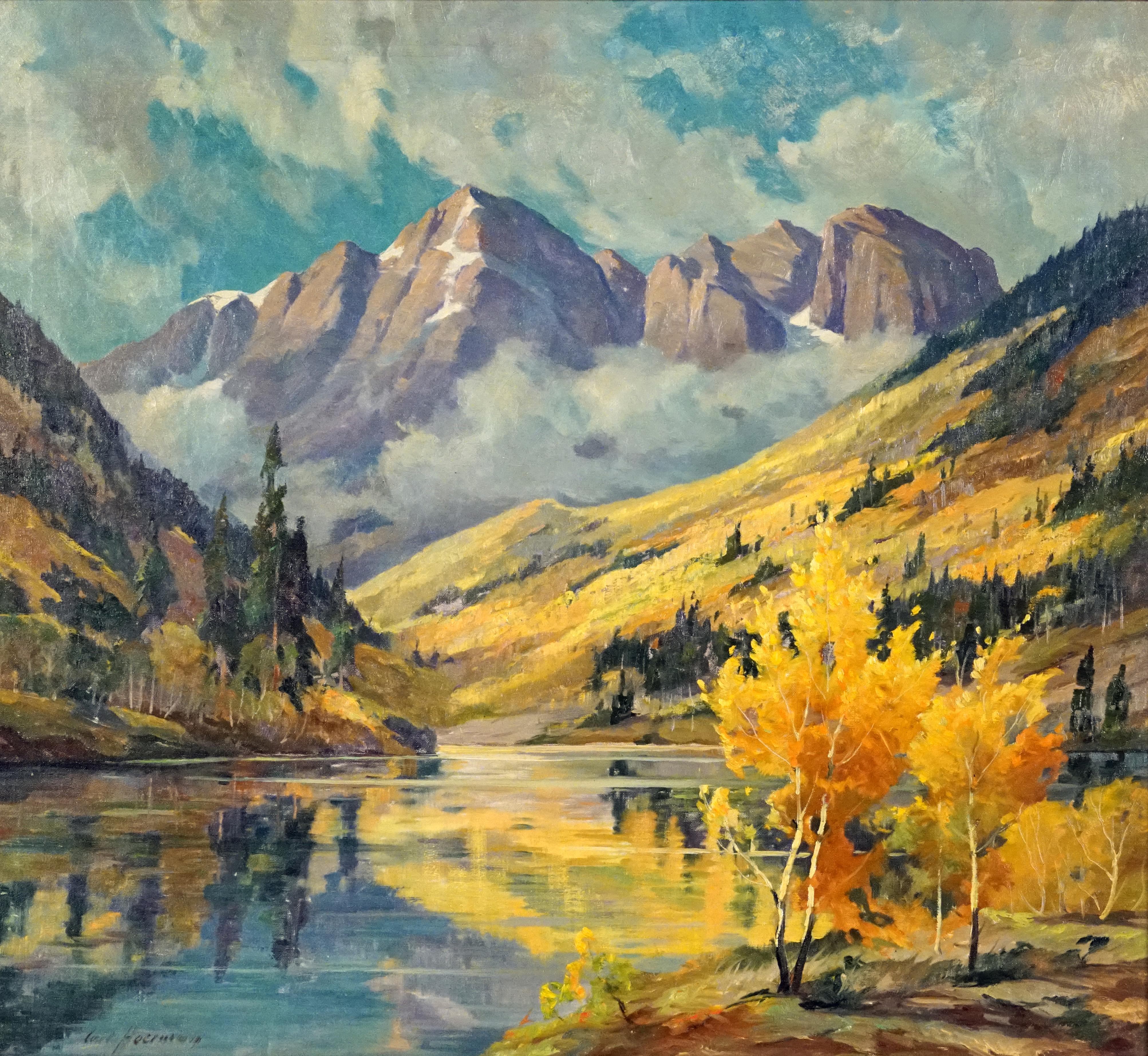 Carl Hoerman Landscape Painting - Marron Lake