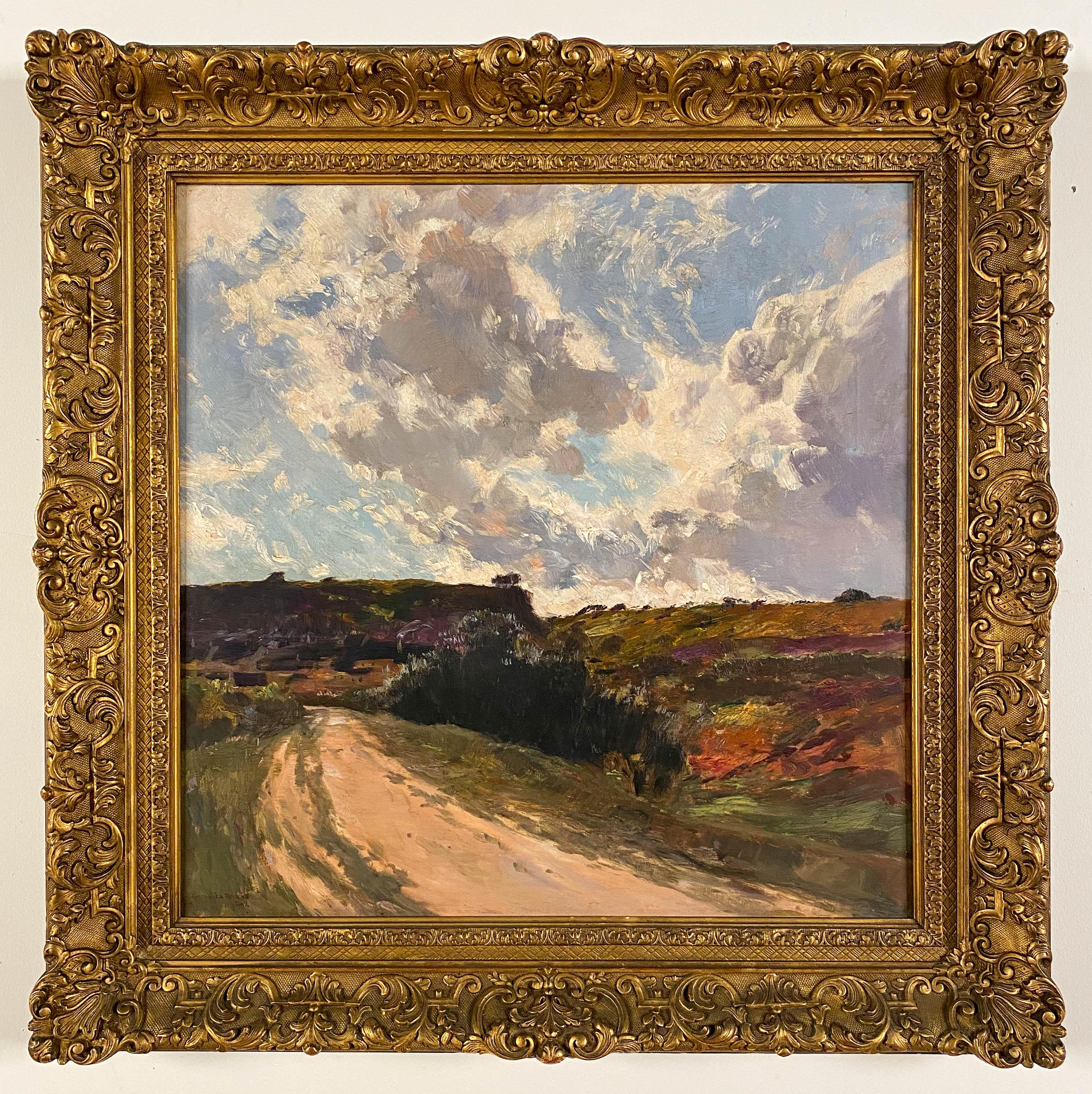 Gaston de Latouche Landscape Painting - An Impressionist Landscape