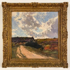 Antique An Impressionist Landscape