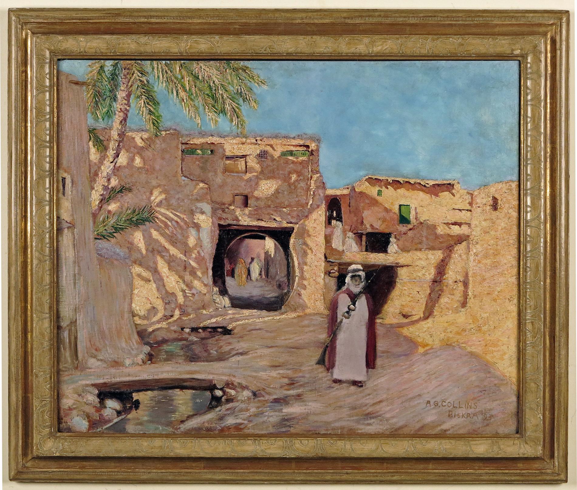 Algerisches Kranich – Painting von Arthur George Collins
