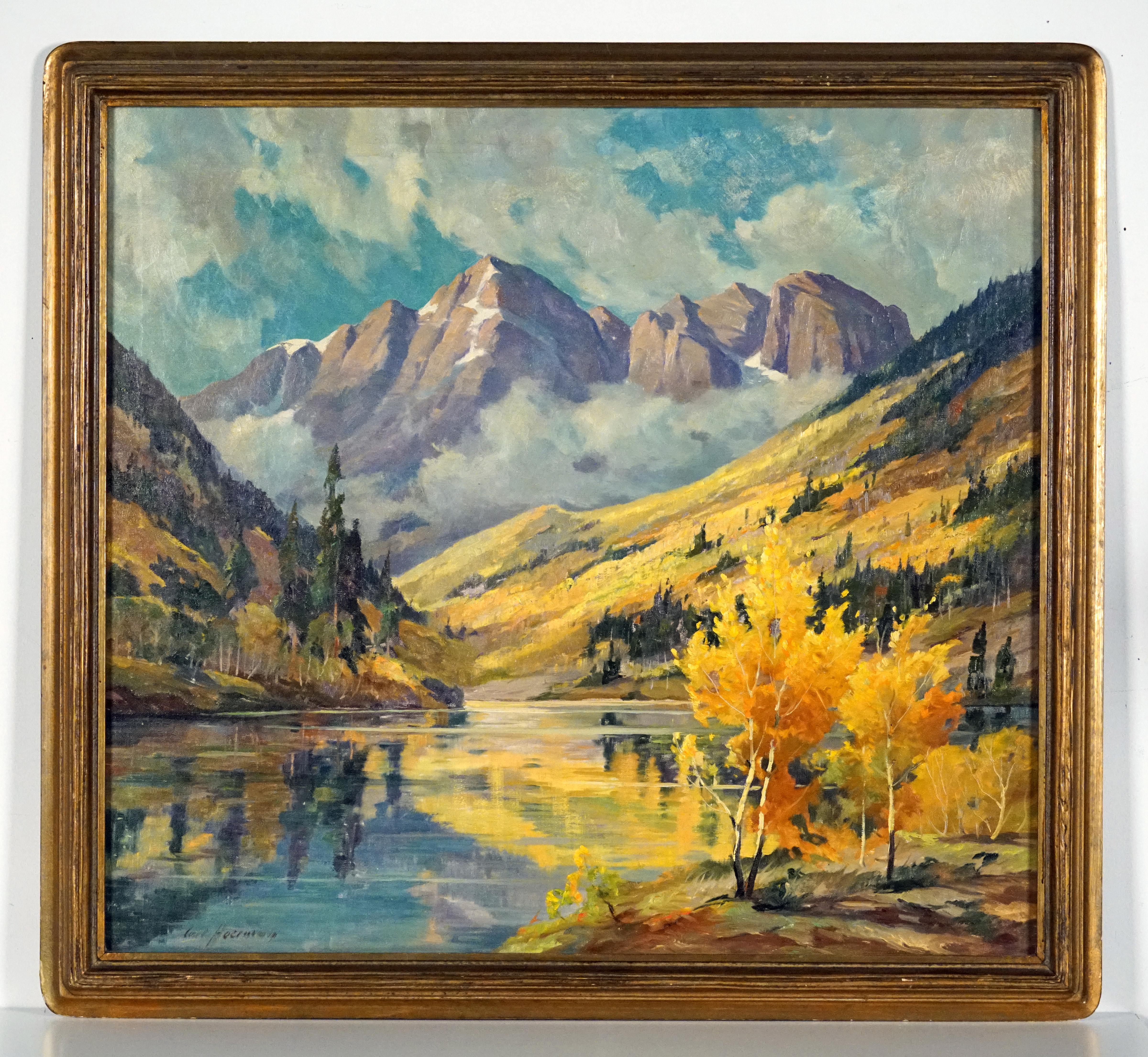 Marron Lake - Painting by Carl Hoerman
