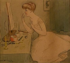 Lady at her Vanity