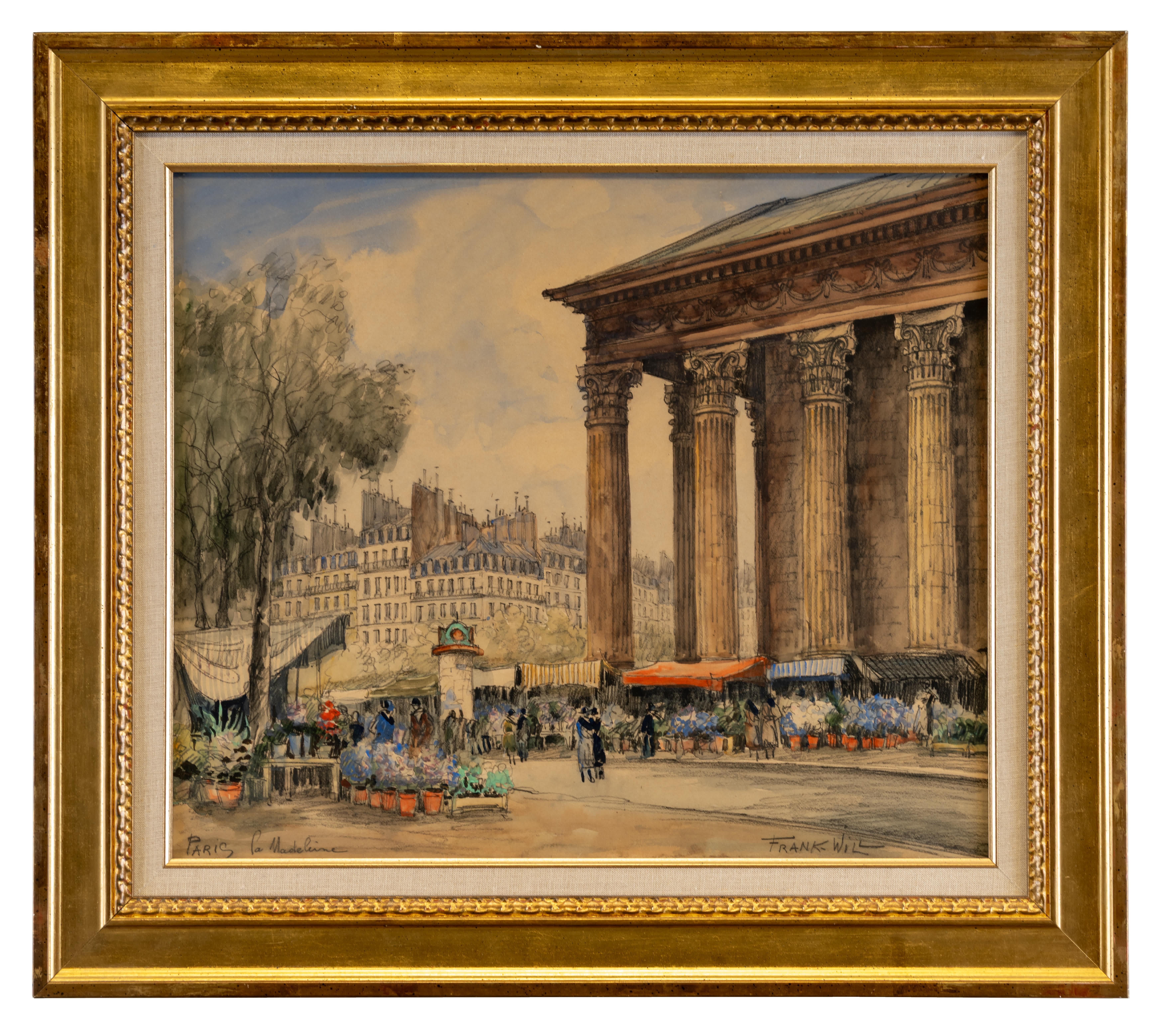 Landscape Art de Frank Will - Plaza de la Madeleine