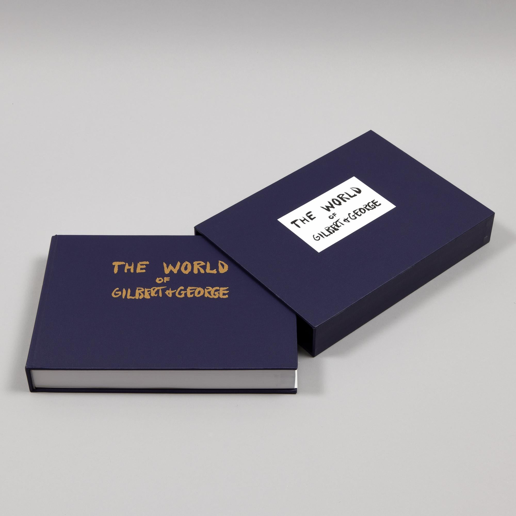Gilbert & George, Die Welt von Gilbert & George – signierte Tintenwaschungszeichnung 2