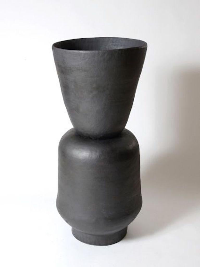 Sonja Duò-Meyer Abstract Sculpture - Monumental Vessel in two pieces