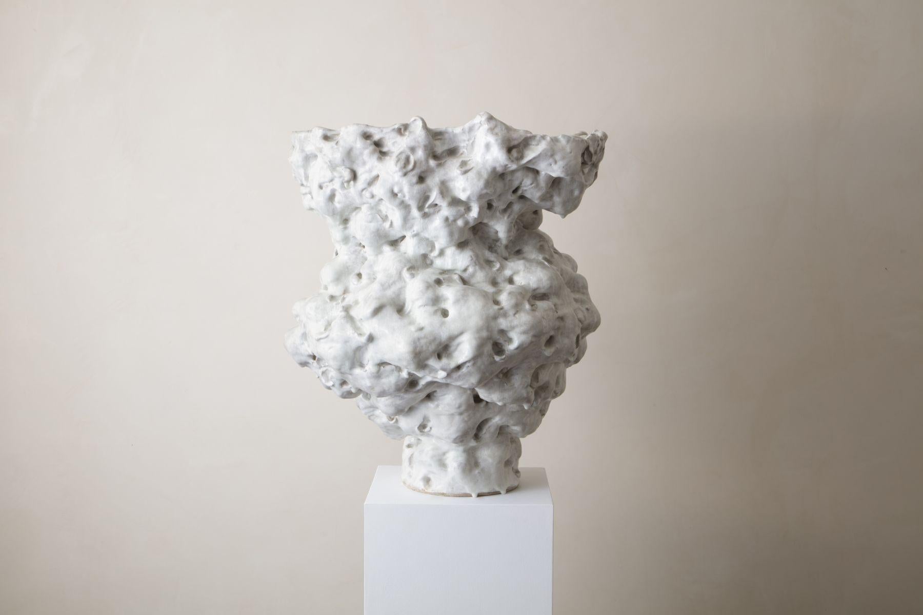 Ice Flower - Sculpture by Donna Green