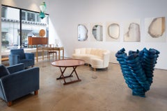 Stack, Turquoise Glazed