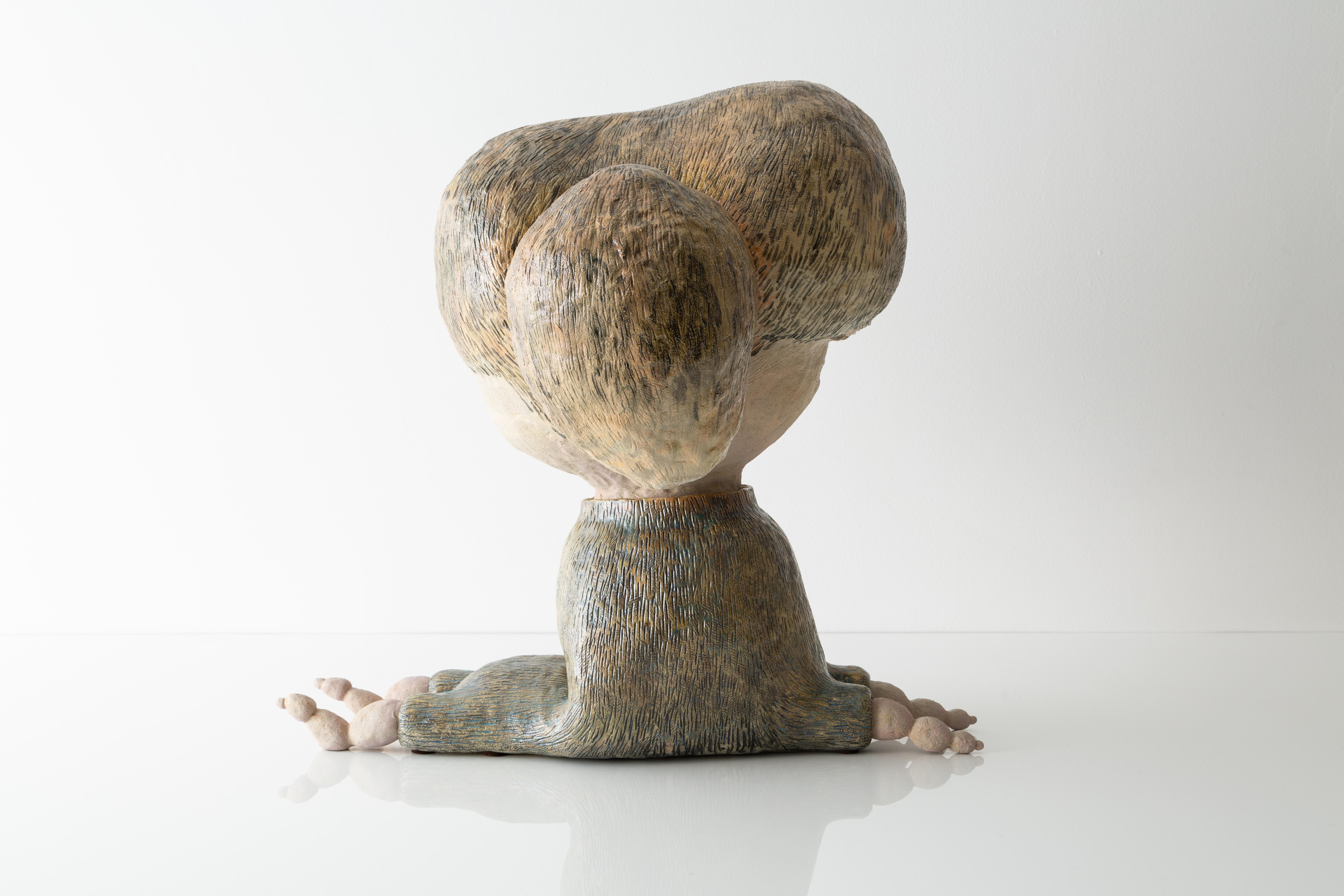 Poodling from the Bray - Contemporain Sculpture par Eun-Ha Paek