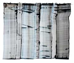 Sarah Irvin „“Referenzrahmen“ – Abstrakte Tinte auf Yupo-Papier