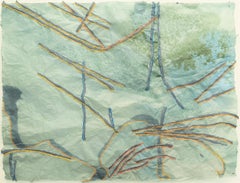 Nancy Cohen "Light Lines" Paper Pulp on Handmade Paper