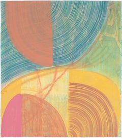 Ky Anderson "Sun 22.1" Acrylic on Watercolor Paper
