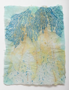 Papier Pulp „Connective Tissue“ von Nancy Cohen auf handgeschöpftem Papier