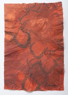 Nancy Cohen "Excavation" Paper Pulp and Handmade Paper