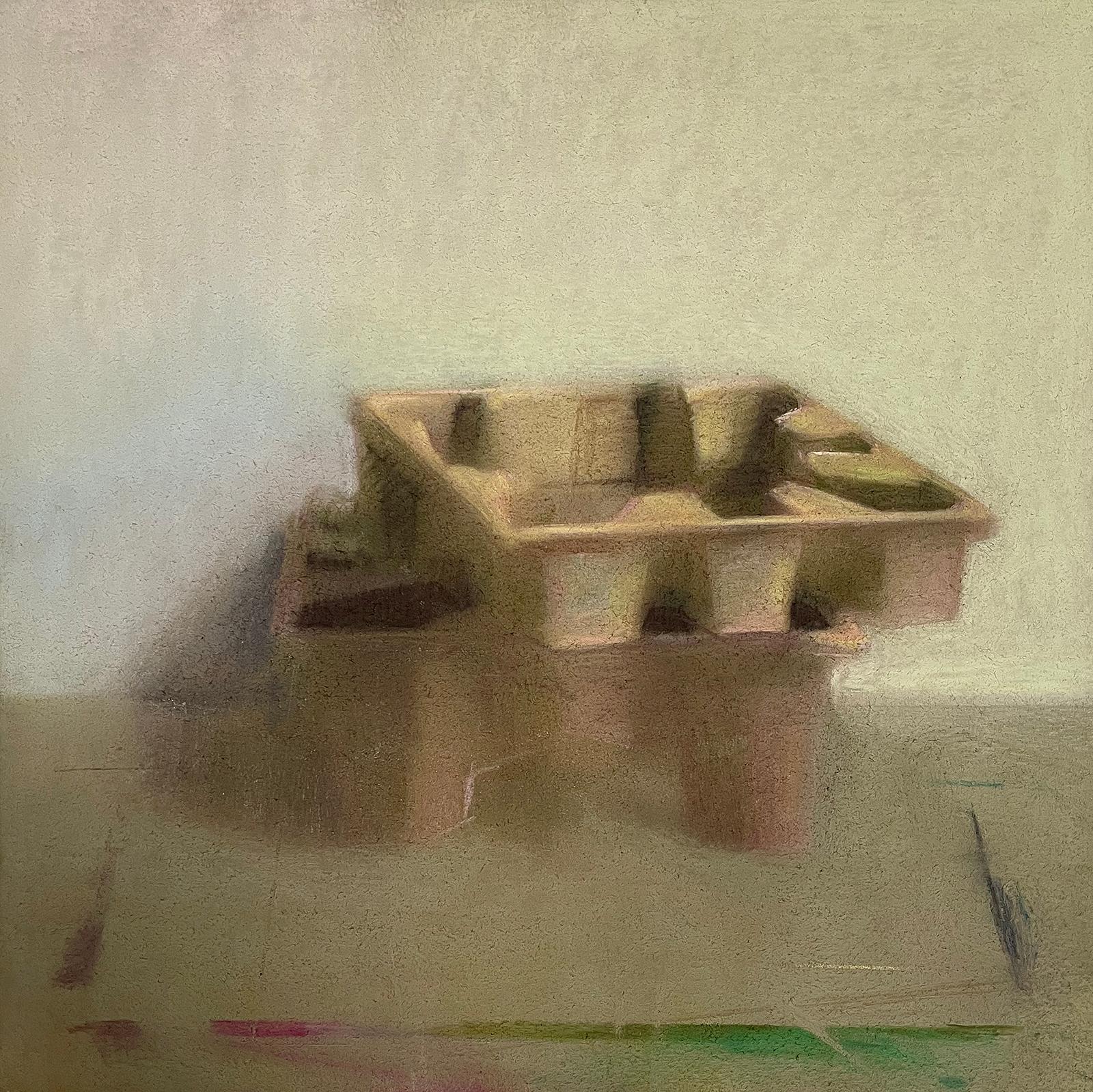Samantha Haring „Stack“  Chalk-Pastell auf Papier